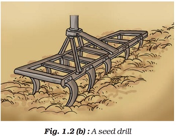  figure shows a iron frame which has C clamp under this which is helps to rope the field